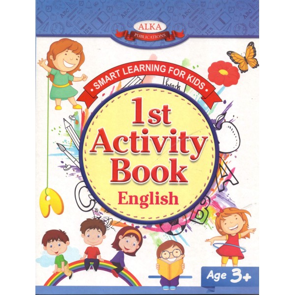 1st Activity Book - English - Age 3+ - Smart Learning For Kids